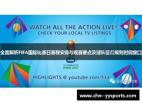 全面解析FIFA国际比赛日赛程安排与观赛要点及球队征召规则时间窗口 全面解析FIFA国际比赛日赛程安排与观赛要点及球队征召规则时间窗口