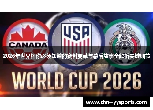 2026年世界杯你必须知道的赛制变革与幕后故事全解析关键细节 2026年世界杯你必须知道的赛制变革与幕后故事全解析关键细节